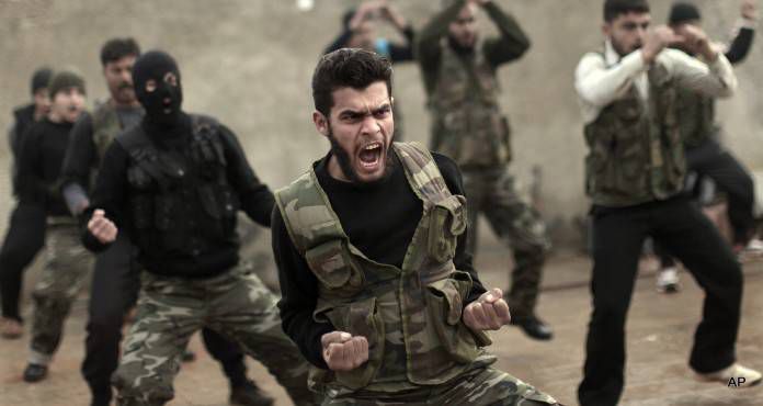 US Syria Rebel Training