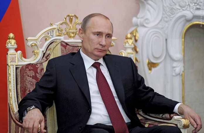 Russian President Putin during his meeting with Armenian President Sarksyan in Yerevan