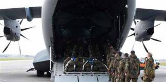 เครื่องบินรบและทหารเยอรมันชุดแรกเข้าสู่ตุรกีแล้ว