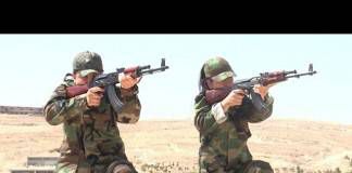 ชมคลิป การซ้อมรบของ “ทหารหญิง” แห่งทัพซีเรีย