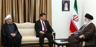 ประธานาธิบดีจีน เข้าพบท่านผู้นำการปฏิวัติอิสลามอิหร่าน