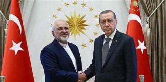 รมต. ต่างประเทศอิหร่านพบปะกับเออร์โดกาน ร่วมมือต่อสู้การก่อการร้าย