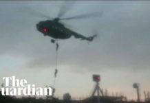 ทหารอิหร่านเผยแพร่วิดีโอขณะเข้ายึดเรืออังกฤษ ในช่องแคบฮอร์มุซ (+ วิดีโอ)