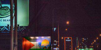 Bangkok: Free Palestine billboard is seen in the heart of the city for the first time!