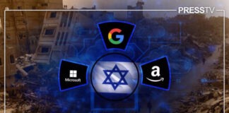 อเมซอน, กูเกิล, ไมโครซอฟต์: เทคโนโลยีที่ซ่อนอยู่ในสงครามฉนวนกาซา